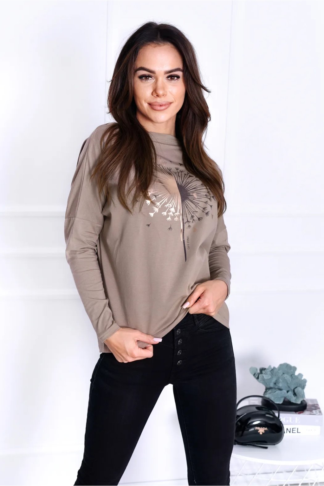 BLUZKA Z DŁUGIM RĘKAWEM ANGELA