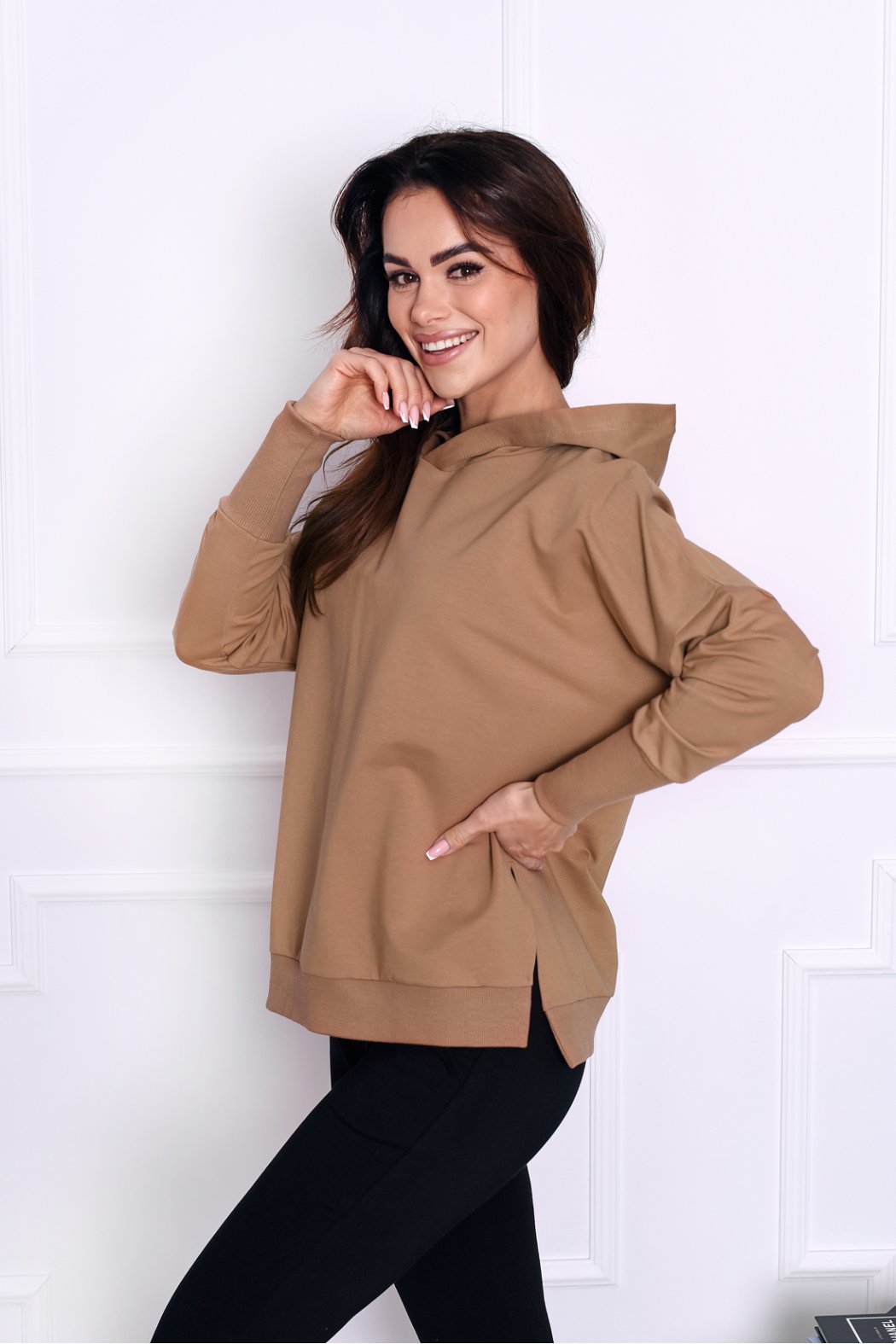 BLUZA DAMSKA Z KAPTUREM CLAUDIA