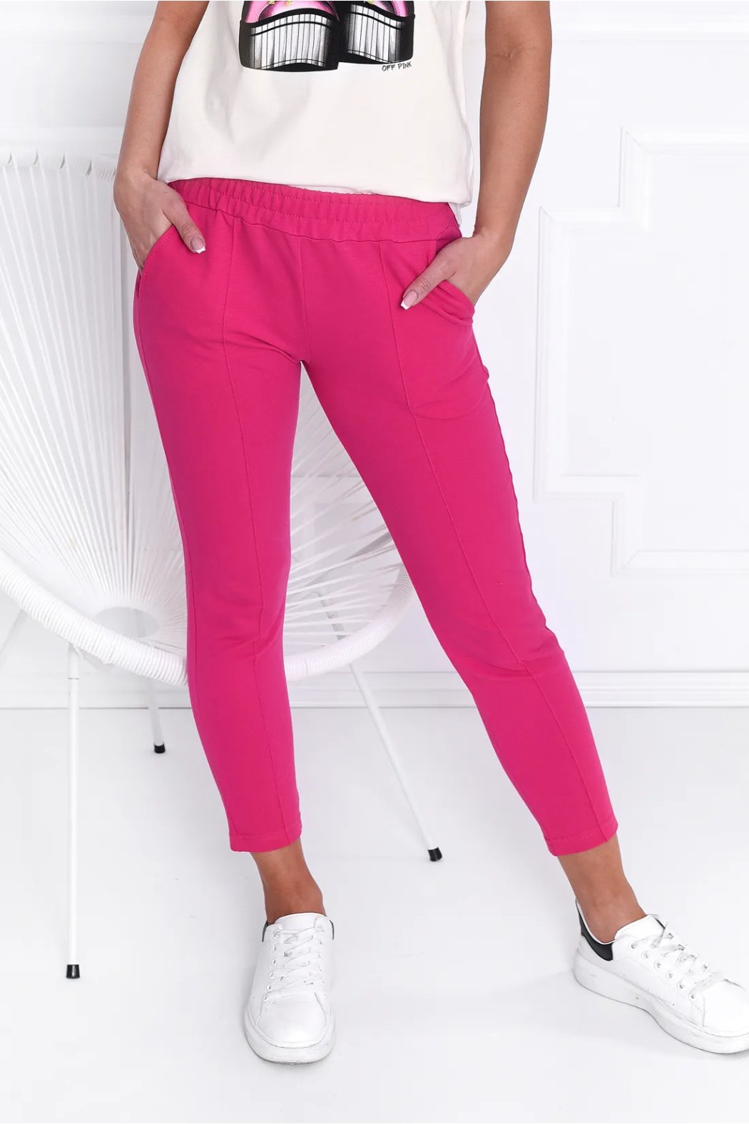 SPODNIE DAMSKIE Z KIESZENIAMI ROSA