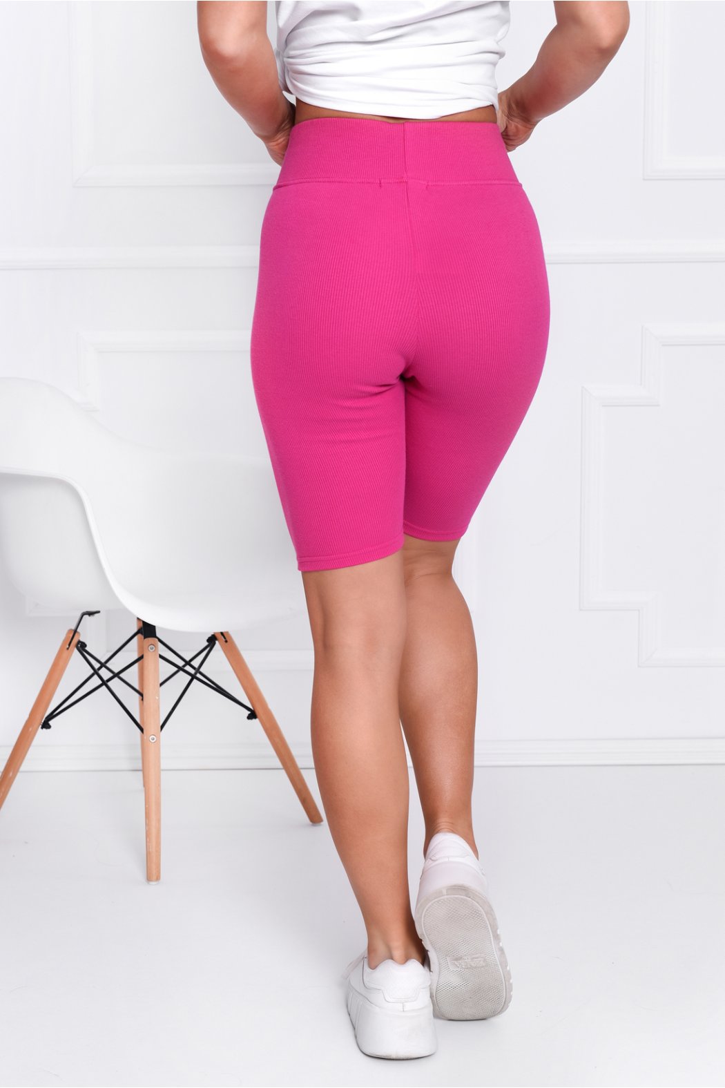 KOLARKI LEGGINSY DAMSKIE PRĄŻKOWANE JOAN