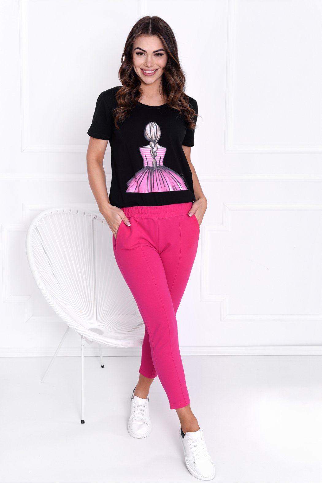 T-SHIRT DAMSKI Z NADRUKIEM ZOSIA