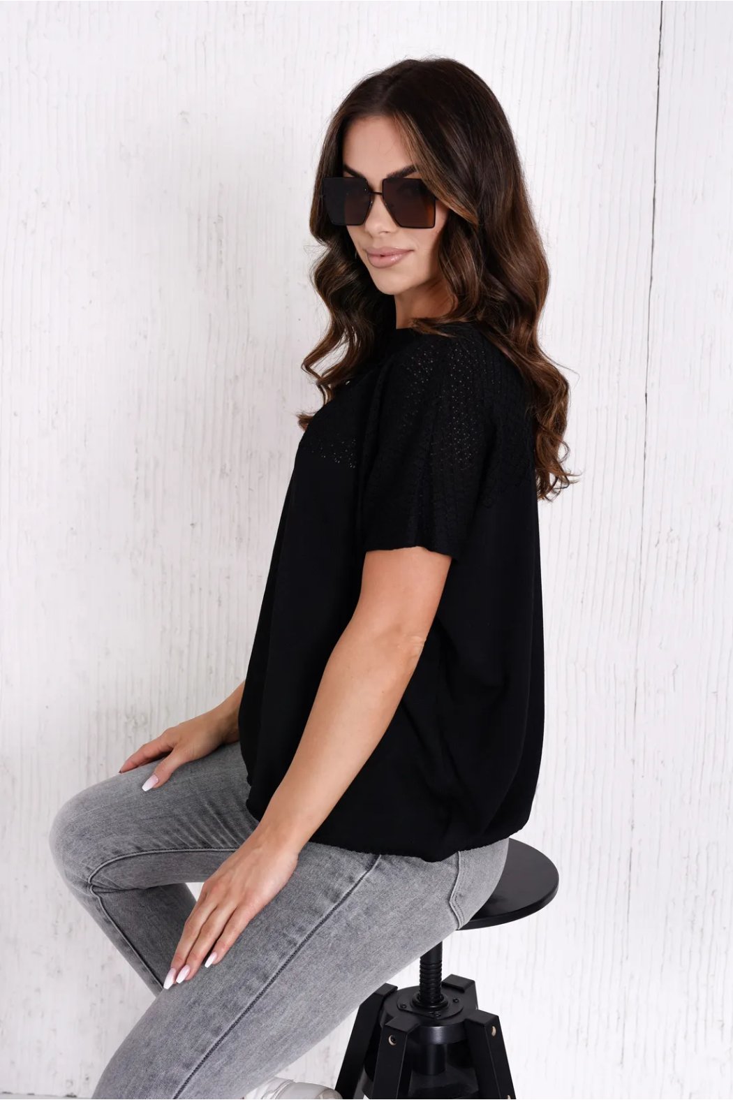 BLUZKA DZIANINOWA DAMSKA CASSY