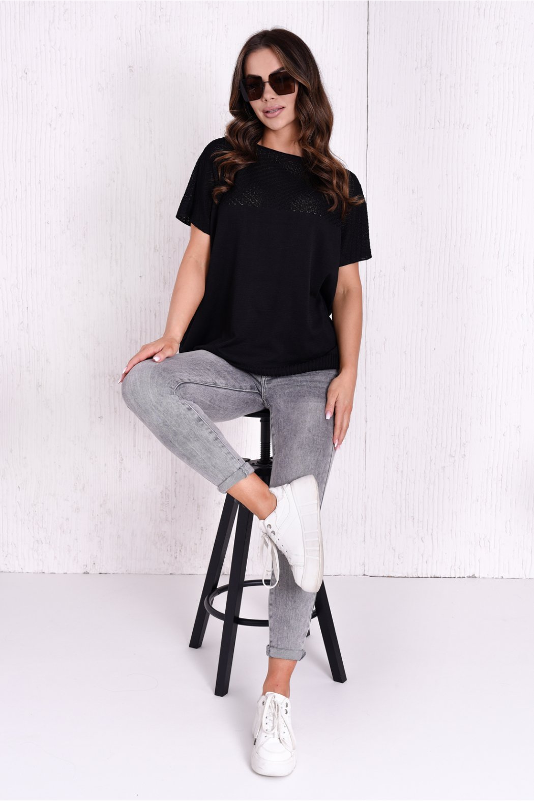 BLUZKA DZIANINOWA DAMSKA CASSY