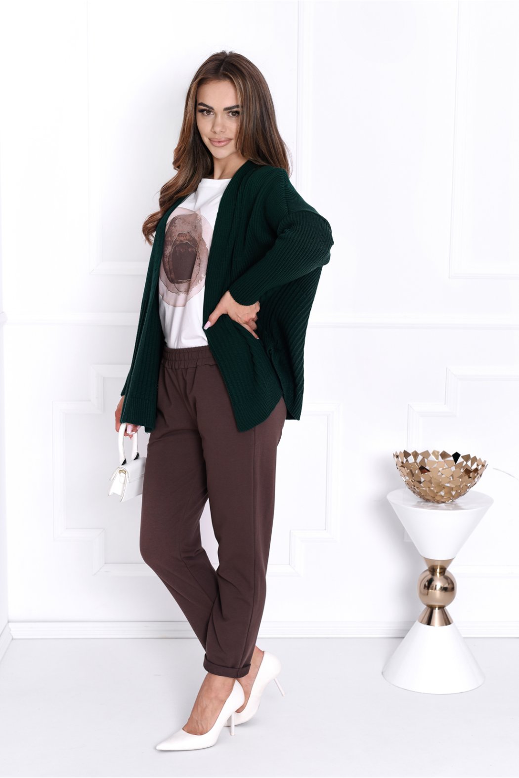 KARDIGAN DAMSKI OVERSIZE - GRACE