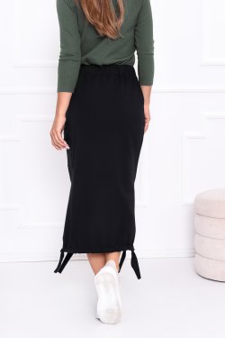 MIDI SPÓDNICA DRESOWA Z ROZCIĘCIAMI VALERIE