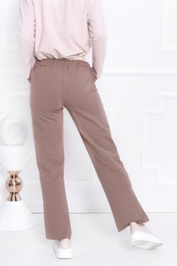 SPODNIE DAMSKIE Z SZEROKIMI NOGAWKAMI MADDALENA