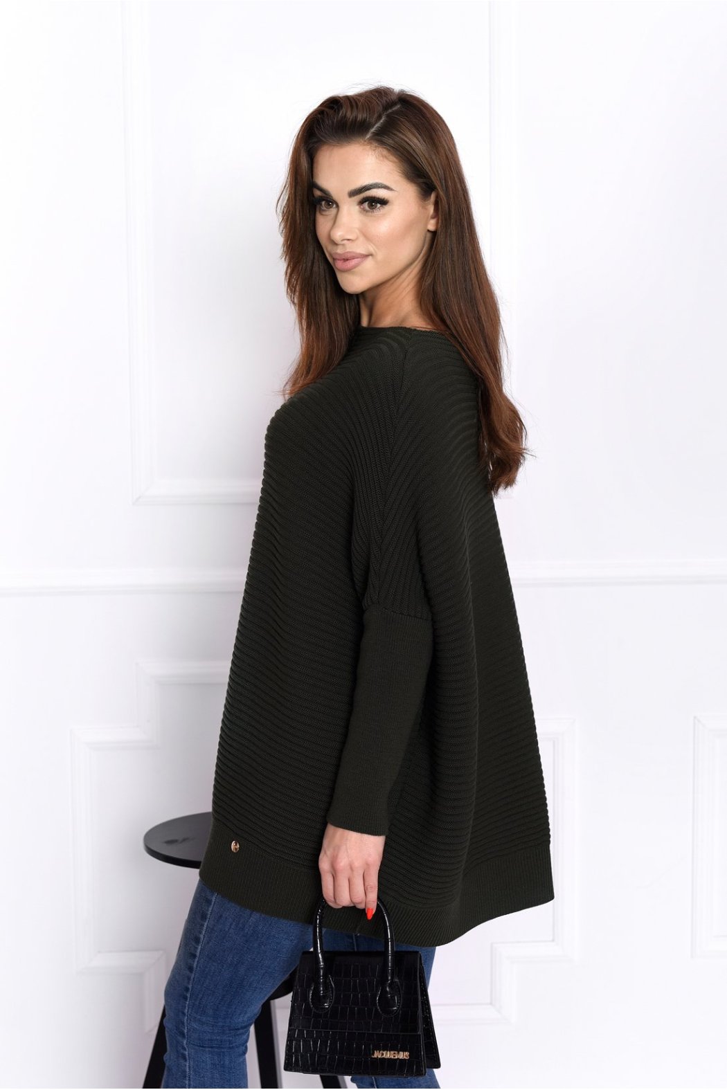 SWETER DAMSKI OVERSIZE...