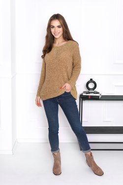 SWETER DAMSKI Z DEKOLTEM W SEREK JOANNE