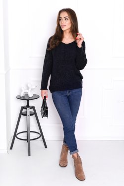 SWETER DAMSKI Z DEKOLTEM W SEREK JOANNE