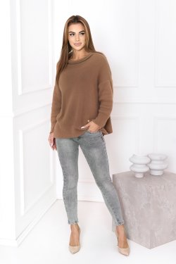 SWETER DAMSKI Z DŁUGIM RĘKAWEM GRACJA