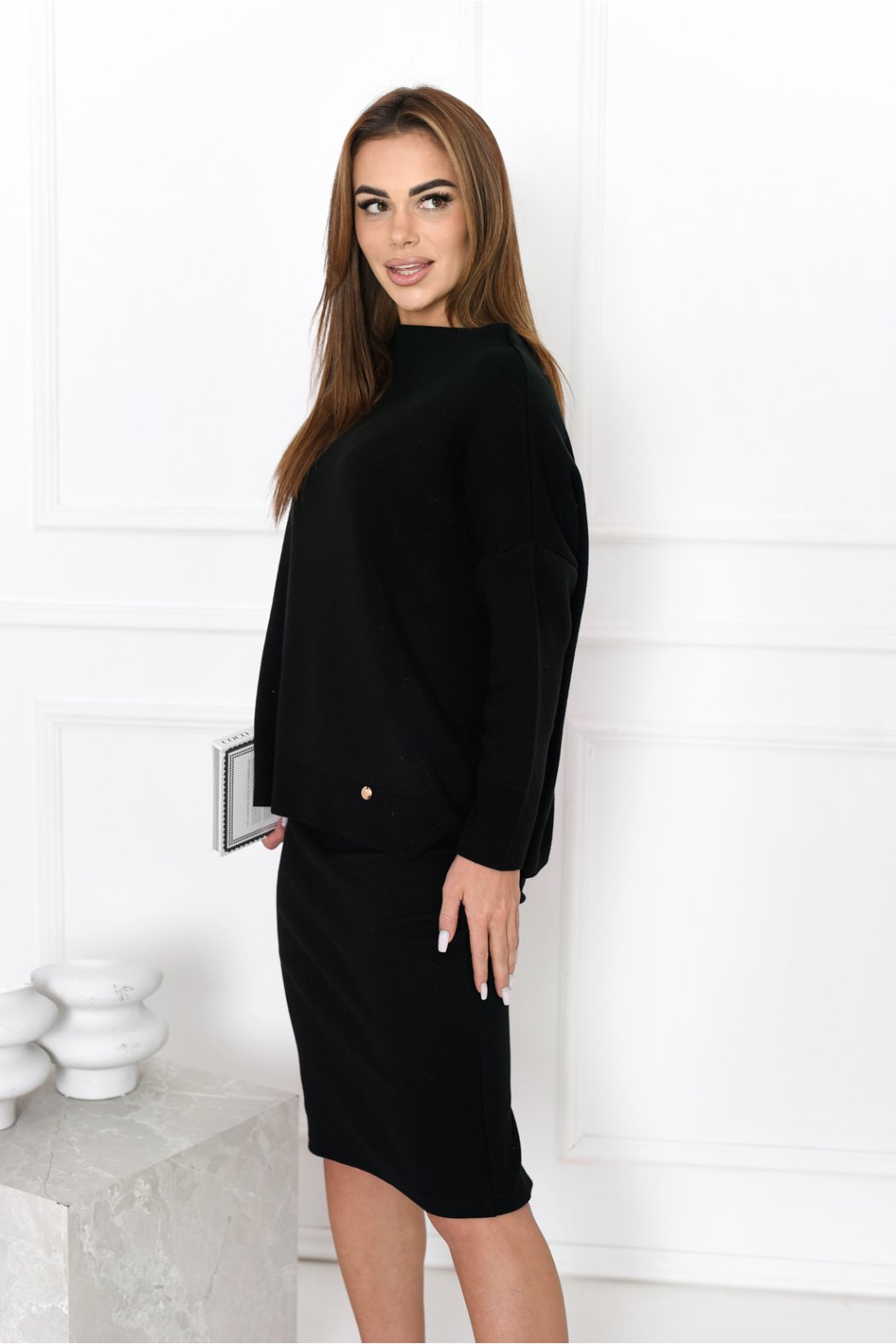 SWETER DAMSKI OVERSIZE...