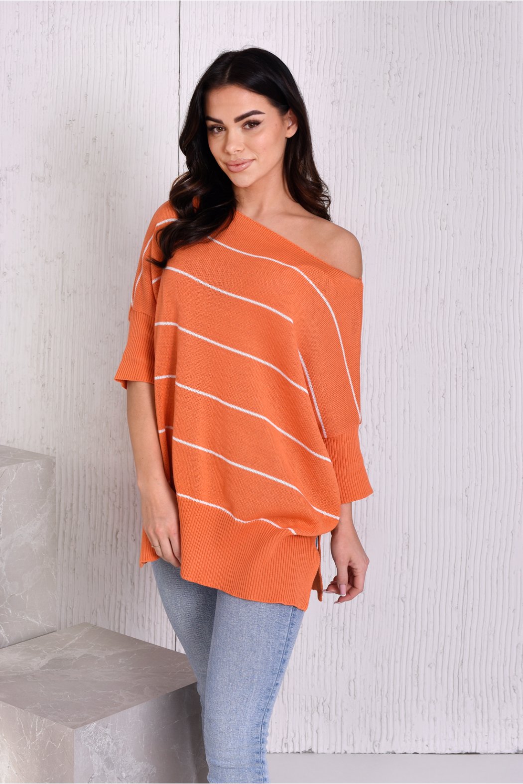 SWETER DAMSKI W PASKI KATIE