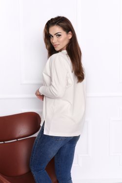 BLUZA DAMSKA Z ROZCIĘCIAMI PO BOKACH - NADIA