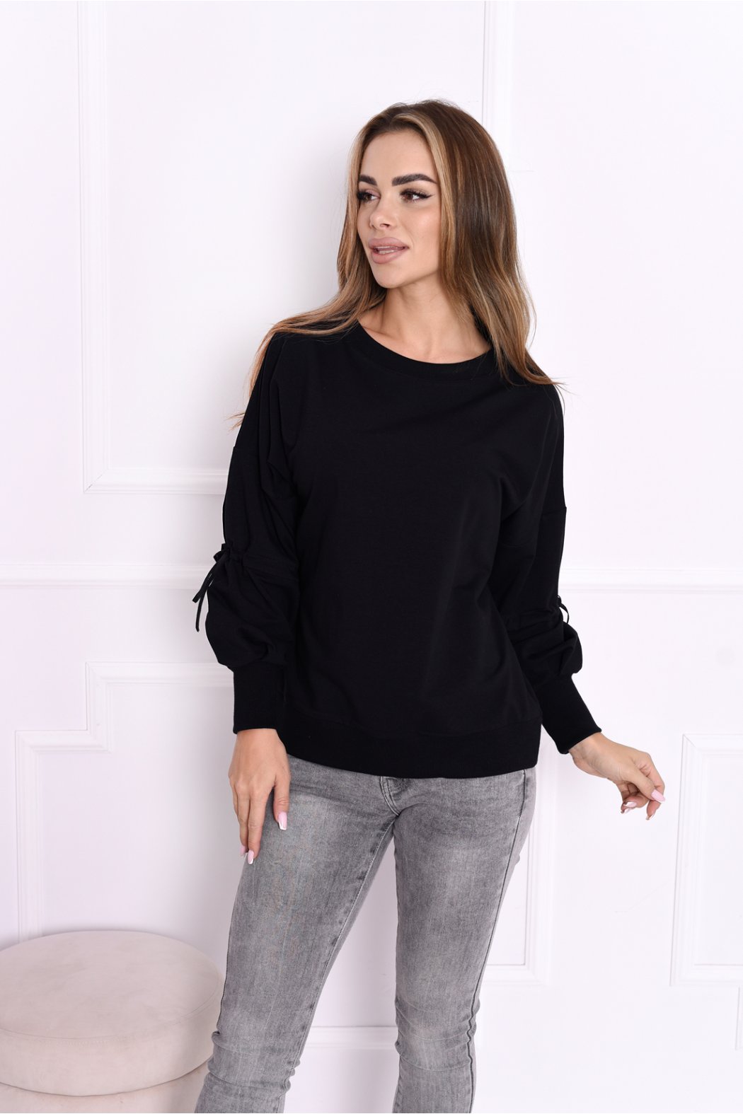 BLUZA DAMSKA Z DŁUGIM...