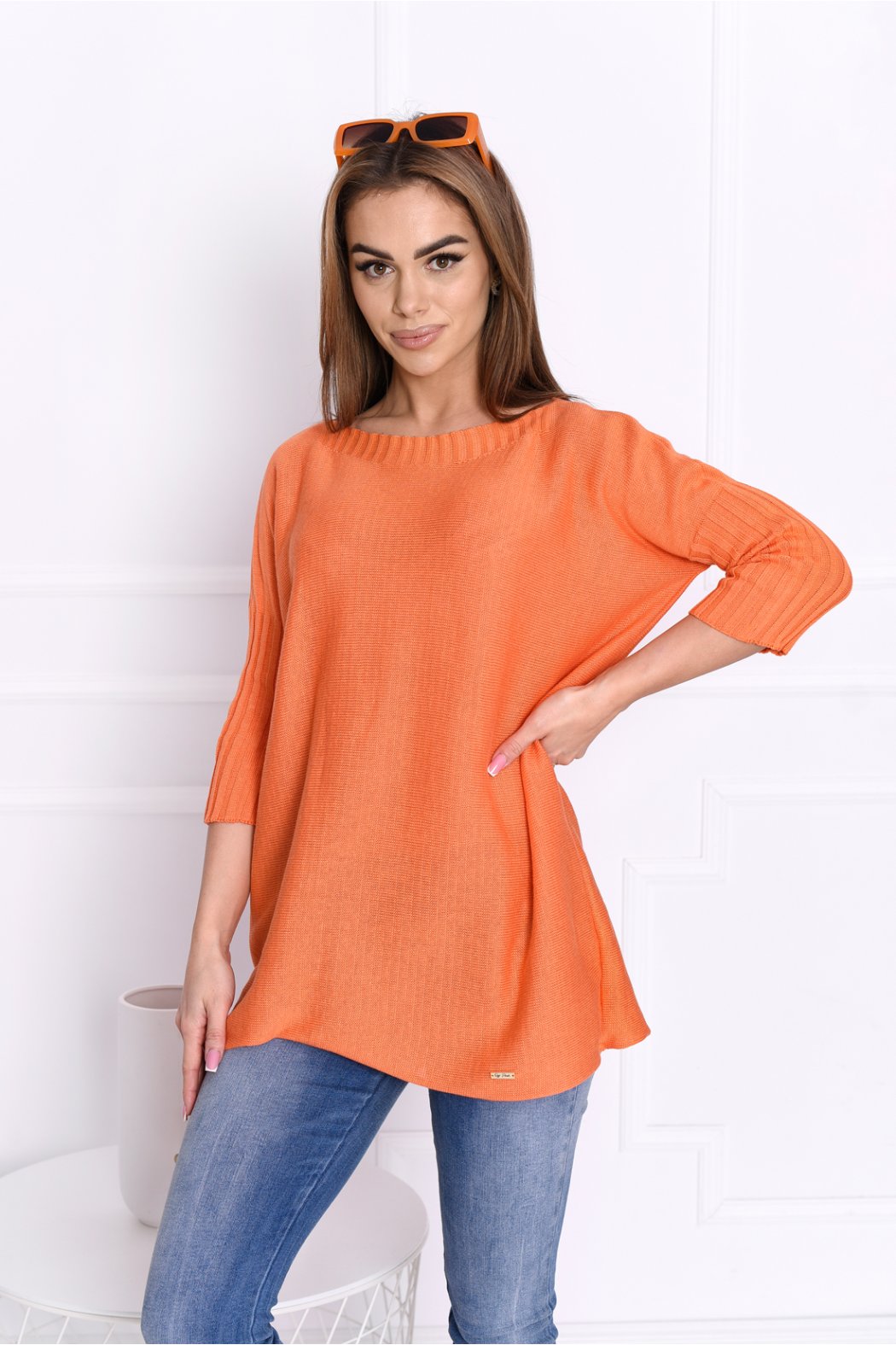 SWETER DAMSKI OVERSIZE...