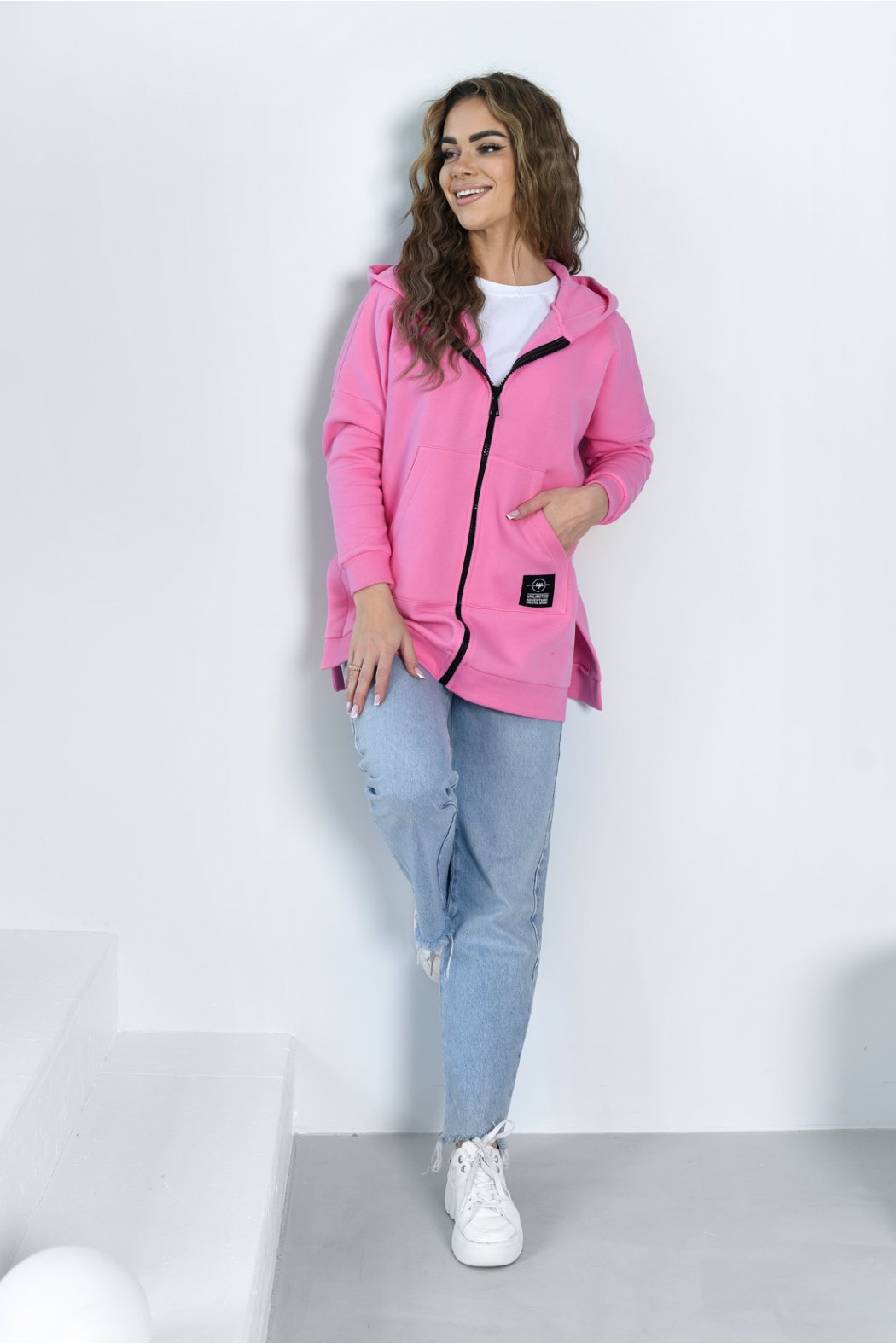 ROZPINANA BLUZA DAMSKA Z...