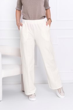 SPODNIE DAMSKIE Z SZEROKIMI NOGAWKAMI MOLLY