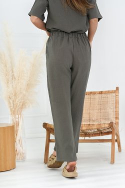 MUŚLINOWE SPODNIE DAMSKIE FIESTA