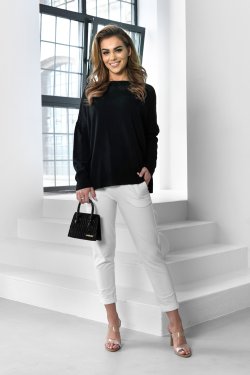 SWETER DAMSKI AŻUROWY - JENNA