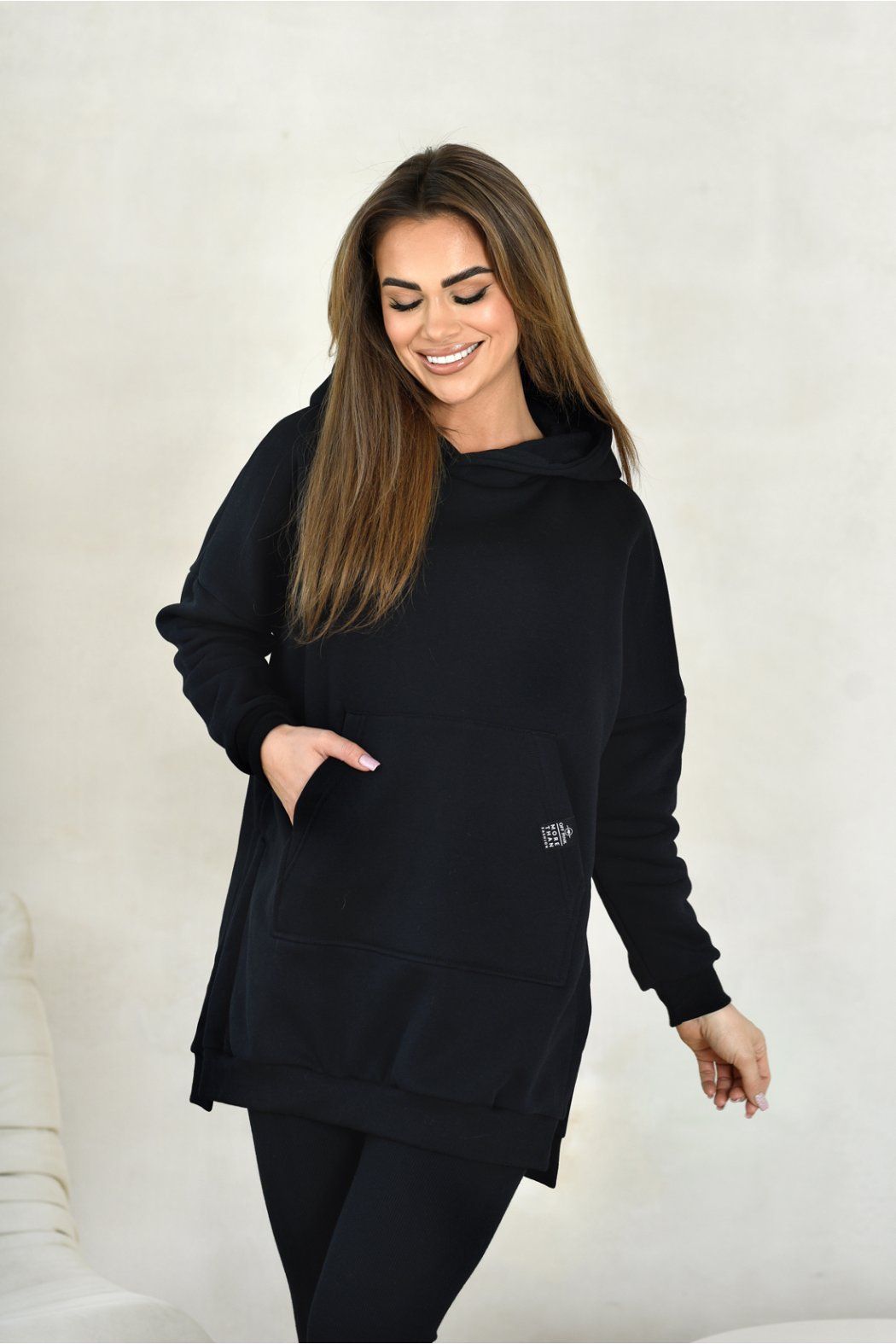 GRUBA BLUZA DAMSKA Z...