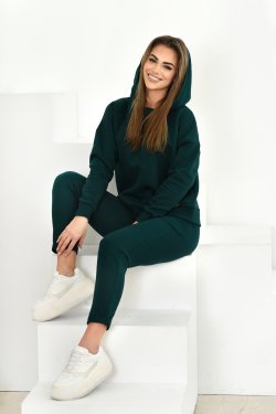 OCIEPLANA BLUZA DAMSKA Z KAPTUREM - BRIGITTE