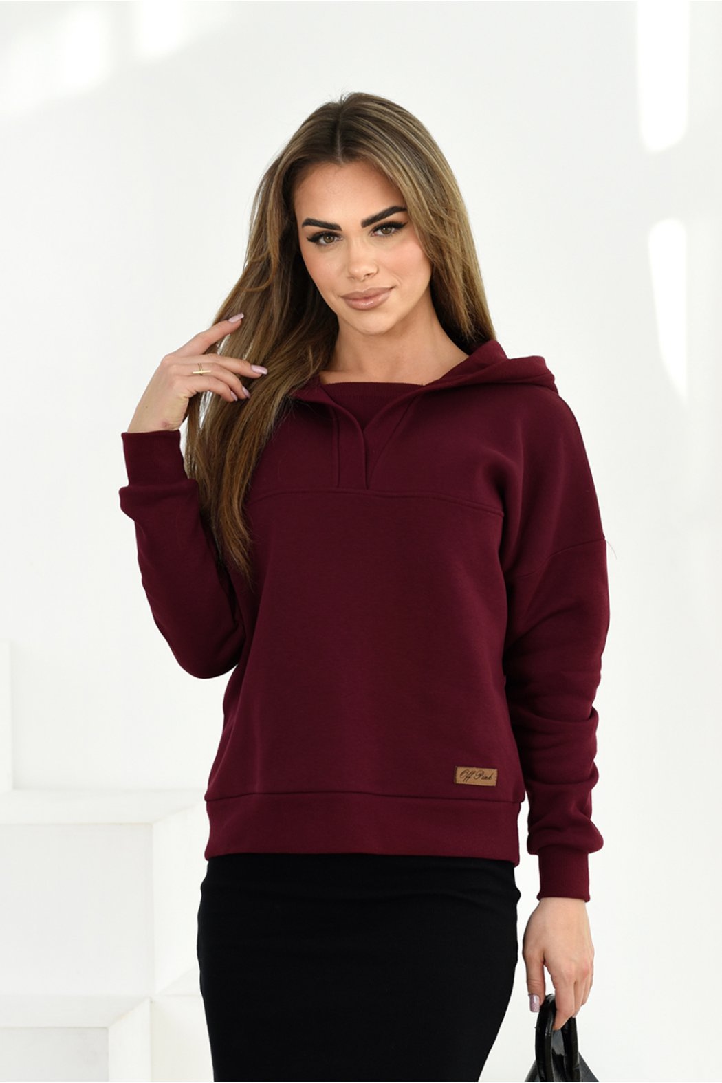 OCIEPLANA BLUZA DAMSKA Z...