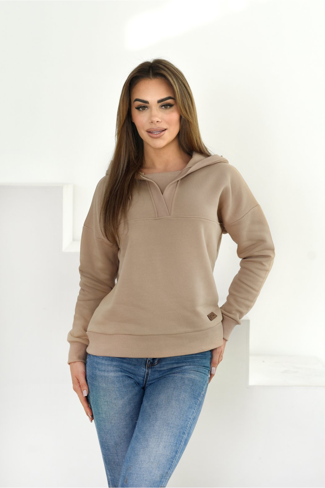 OCIEPLANA BLUZA DAMSKA Z...