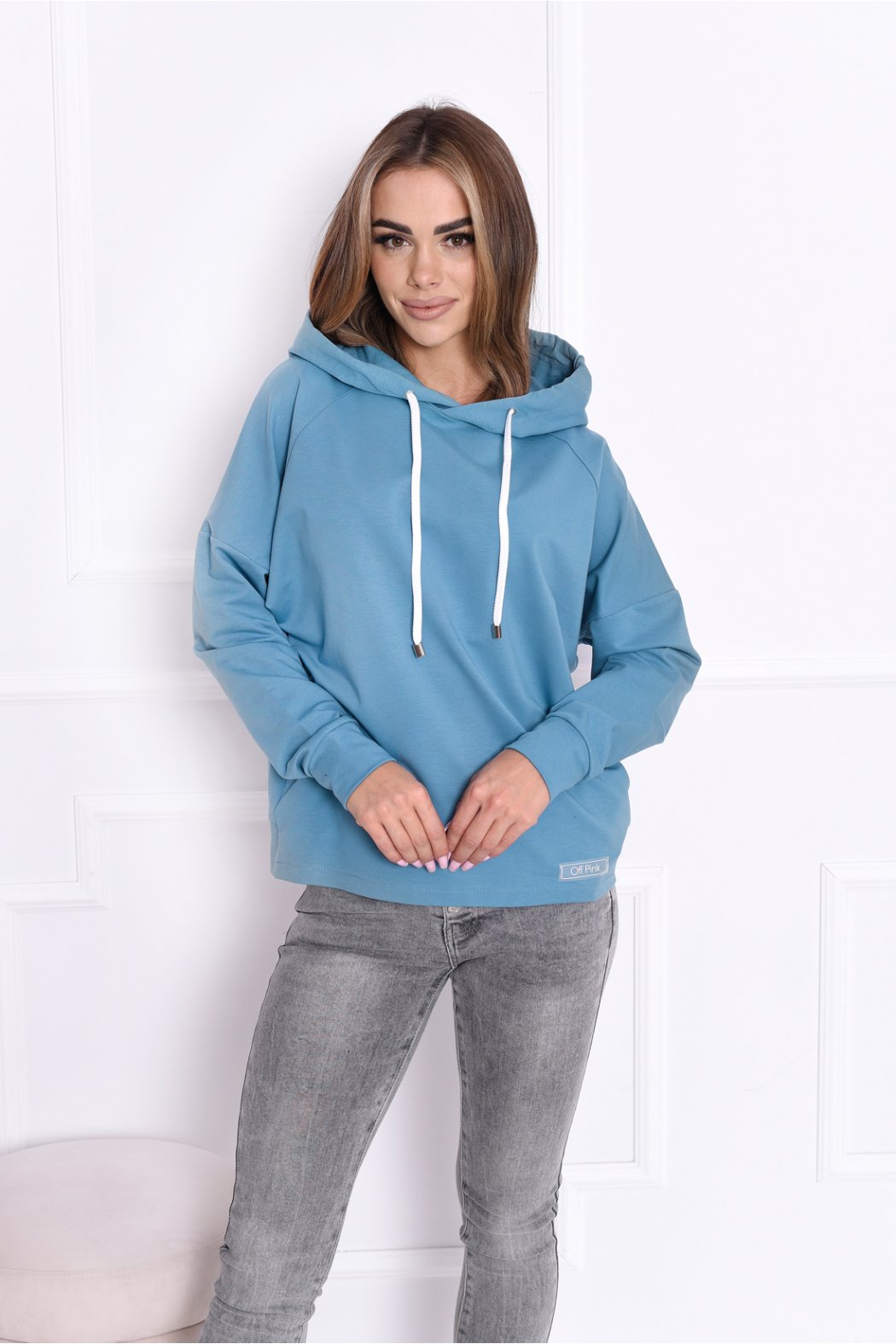 BLUZA DAMSKA Z KAPTUREM DOROTEA