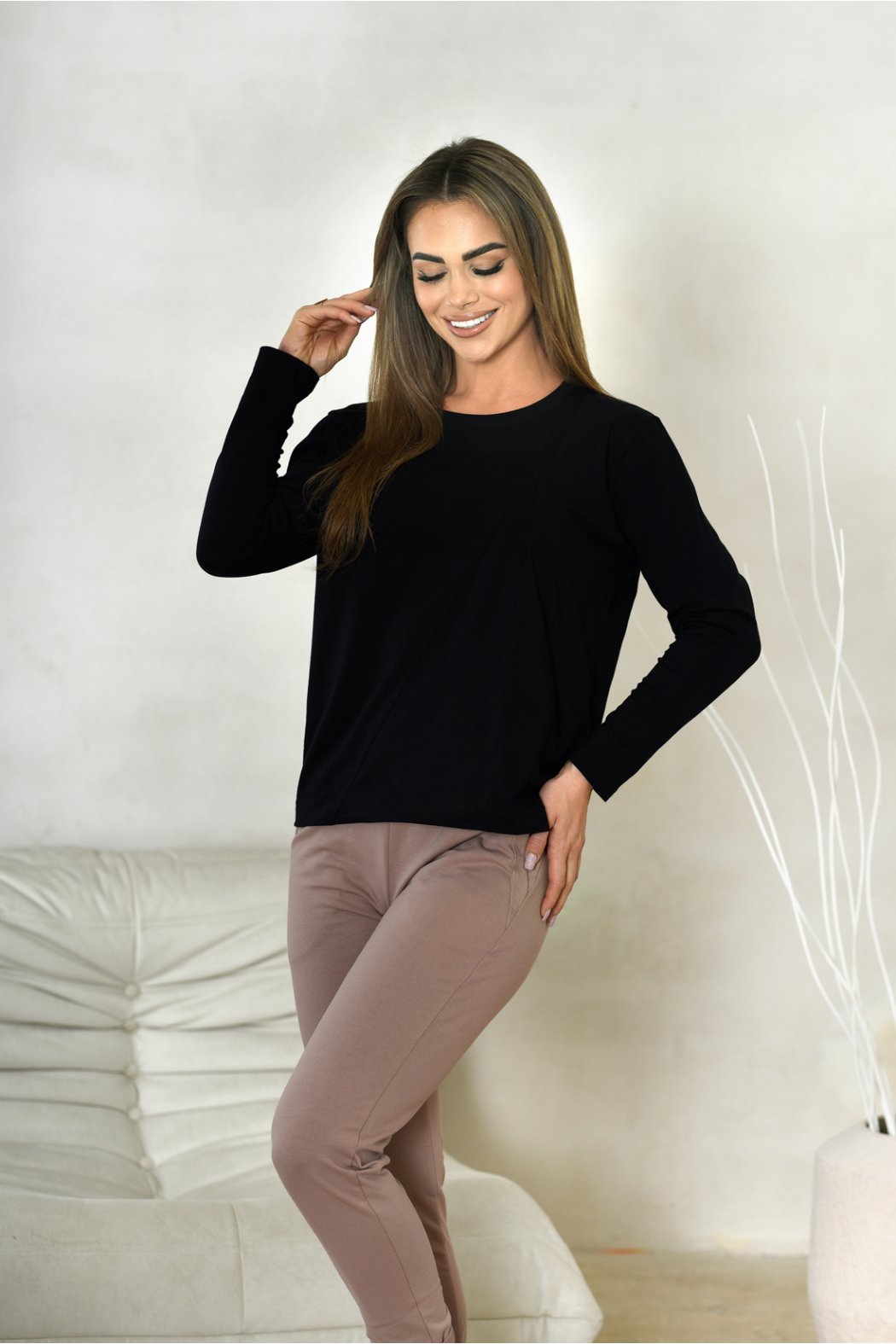 KLASYCZNA BLUZKA DAMSKA Z...