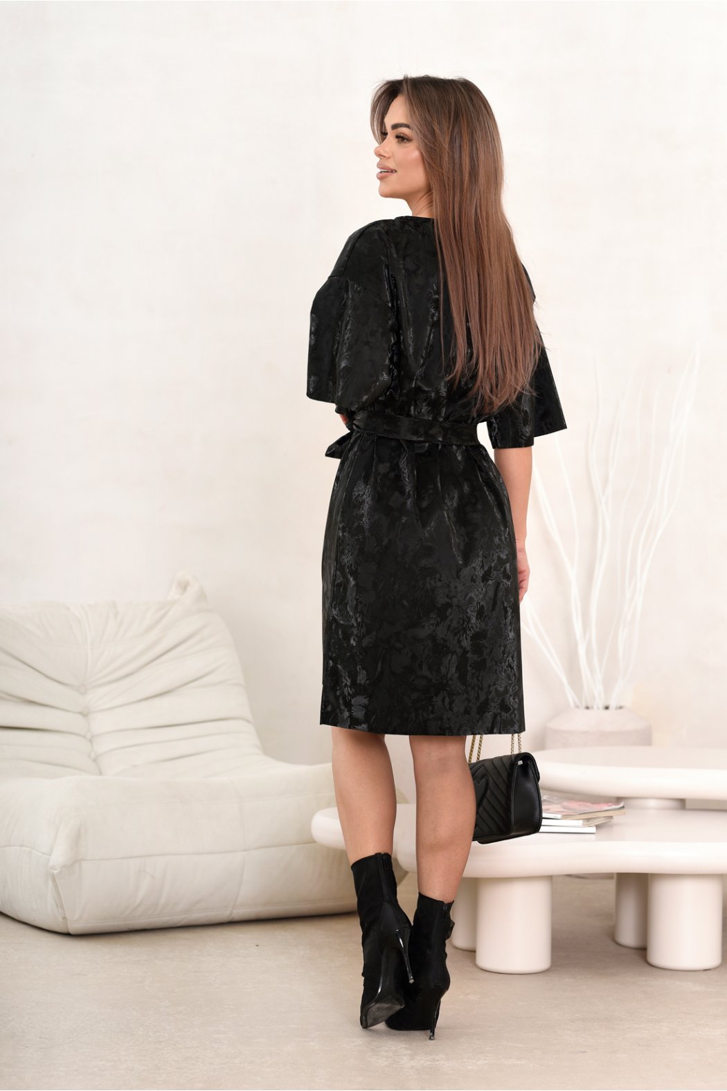 SUKIENKA DAMSKA Z PASKIEM SCARLETT