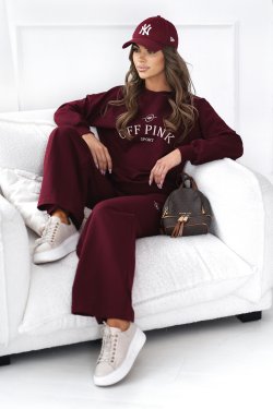 SPODNIE DAMSKIE Z SZEROKIMI NOGAWKAMI - JOSEFINE