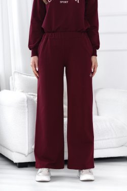 SPODNIE DAMSKIE Z SZEROKIMI NOGAWKAMI - JOSEFINE