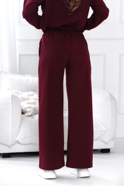 SPODNIE DAMSKIE Z SZEROKIMI NOGAWKAMI - JOSEFINE