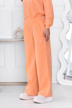 SPODNIE DAMSKIE Z SZEROKIMI NOGAWKAMI - JOSEFINE