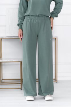 SPODNIE DAMSKIE Z SZEROKIMI NOGAWKAMI - JOSEFINE
