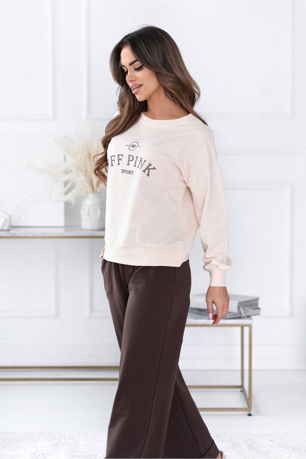 BLUZA DAMSKA Z HAFTEM -...