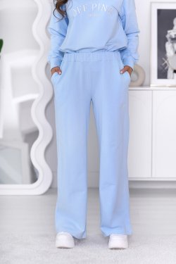 SPODNIE DAMSKIE Z SZEROKIMI NOGAWKAMI - JOSEFINE