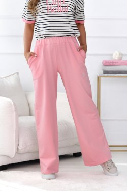 SPODNIE DAMSKIE Z SZEROKIMI NOGAWKAMI - JOSEFINE