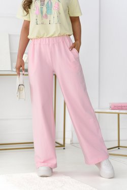 SPODNIE DAMSKIE Z SZEROKIMI NOGAWKAMI - JOSEFINE