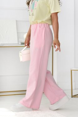 SPODNIE DAMSKIE Z SZEROKIMI NOGAWKAMI - JOSEFINE