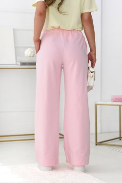 SPODNIE DAMSKIE Z SZEROKIMI NOGAWKAMI - JOSEFINE