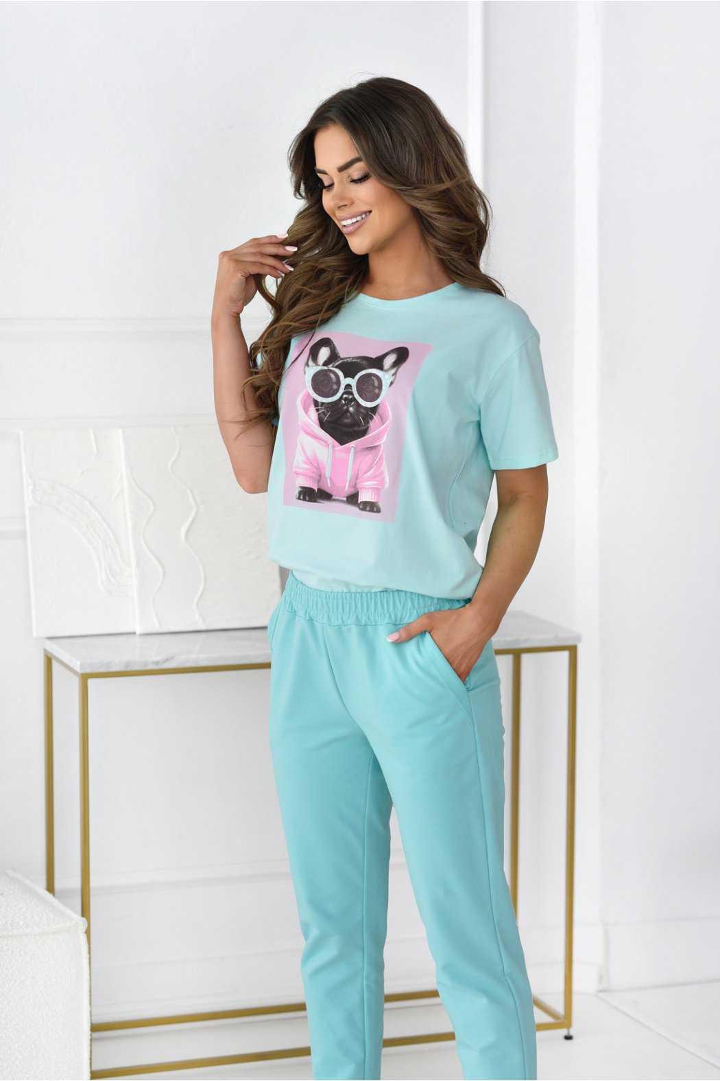 T-SHIRT DAMSKI FRANCISCA -...