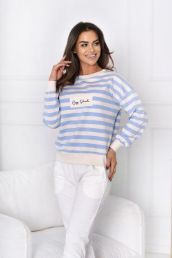 BLUZA DAMSKA W PASKI JULIETTE
