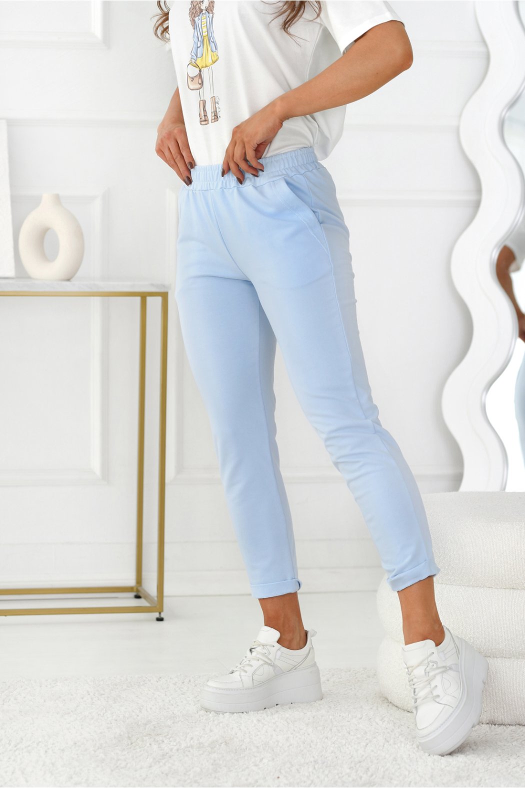 SPODNIE DAMSKIE DRESOWE LENA