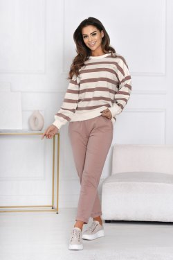 BLUZA W PASKI IMPRESS