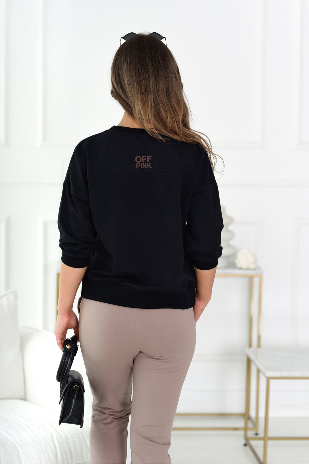 BLUZA DAMSKA Z RĘKAWEM 3/4...