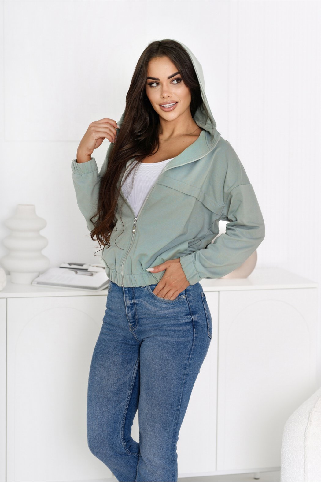 ROZPINANA BLUZA DAMSKA...