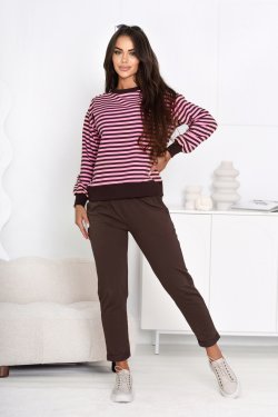 BLUZA DAMSKA W PASKI RIANA