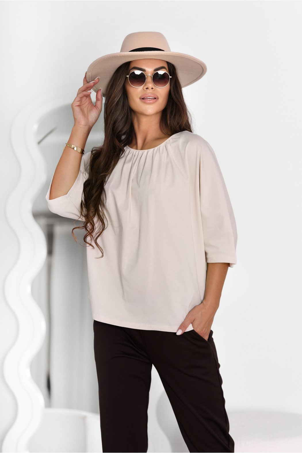 ELEGANCKA BLUZKA DAMSKA Z...