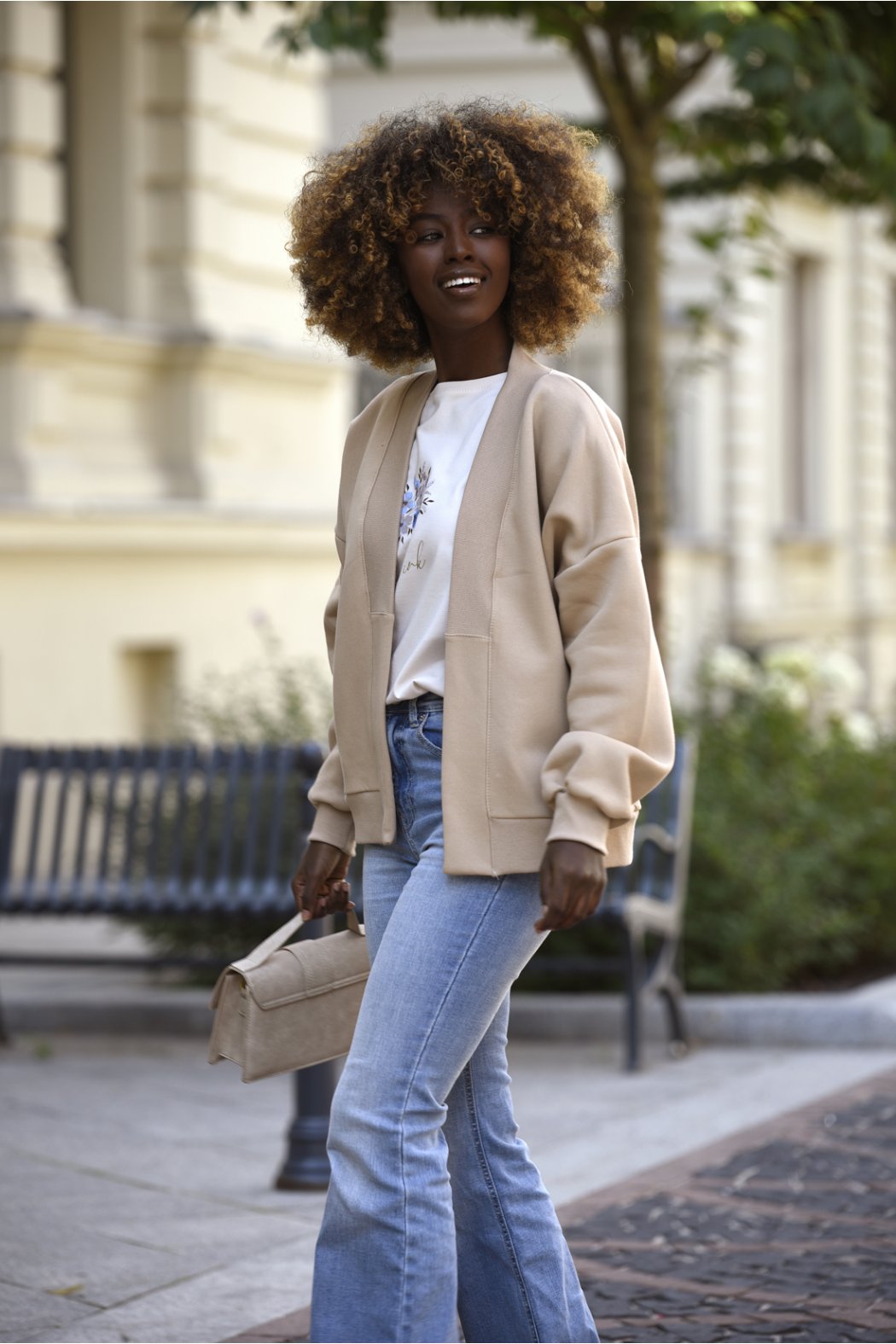 DAMSKA BAWEŁNIANA NARZUTKA...